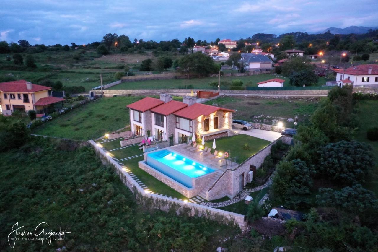 Bufones De Pria Apartamentos Rurales Garaña Dış mekan fotoğraf